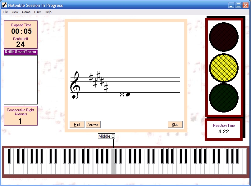 Key signatures and accidentals